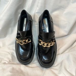 ZARA CHUNKY LOAFERS